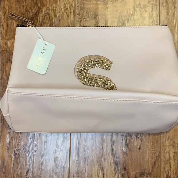 Primark | “S” initial blush/nude bag - Picture 4 of 8